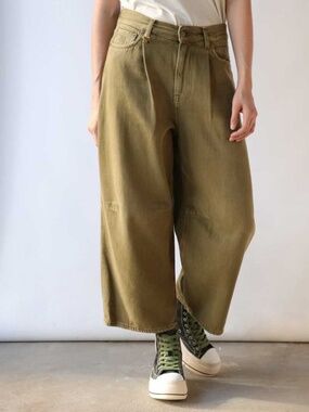 R13 - Green Carpenter Jeans In Koze Olive